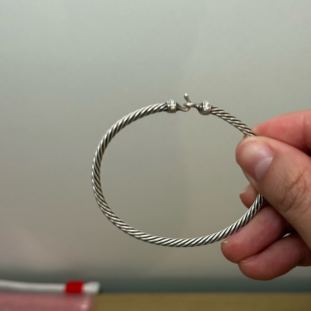 David Yurman Buckle Classic Cable Bracelet 3mm